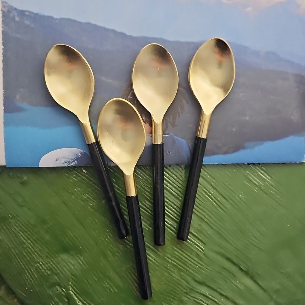 ARTISTIC ACCENTS Set of 4 Mini Spoons